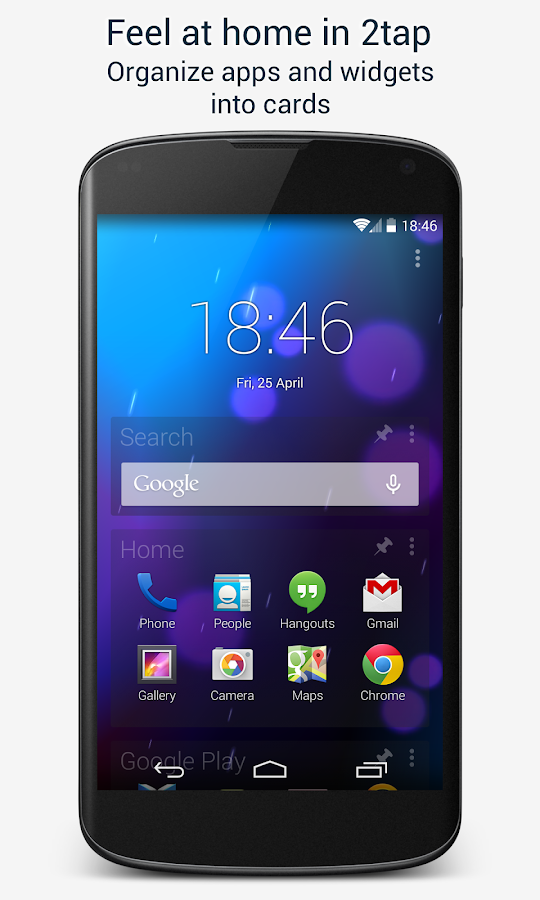    2tap Launcher Pro- screenshot  