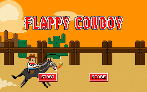 Flappy Cowboy - Smash Shot