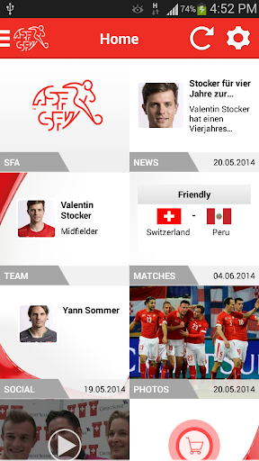 【免費運動App】SFV ASF - Swiss National Team-APP點子