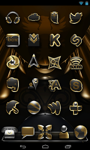 Next Launcher Theme G Empire Screenshots 4
