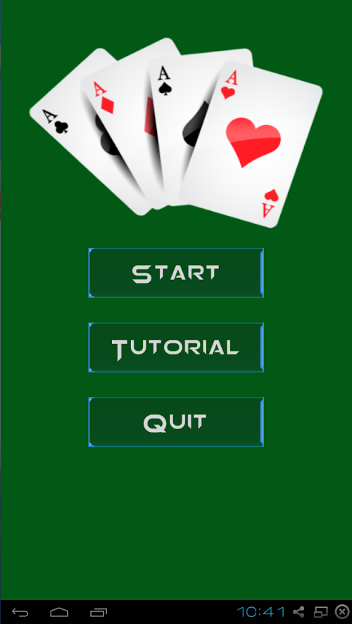 Android application Magic Trick Card Prediction screenshort