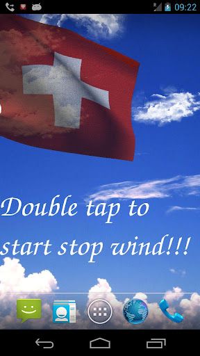 【免費個人化App】3D Swiss Flag Live Wallpaper-APP點子