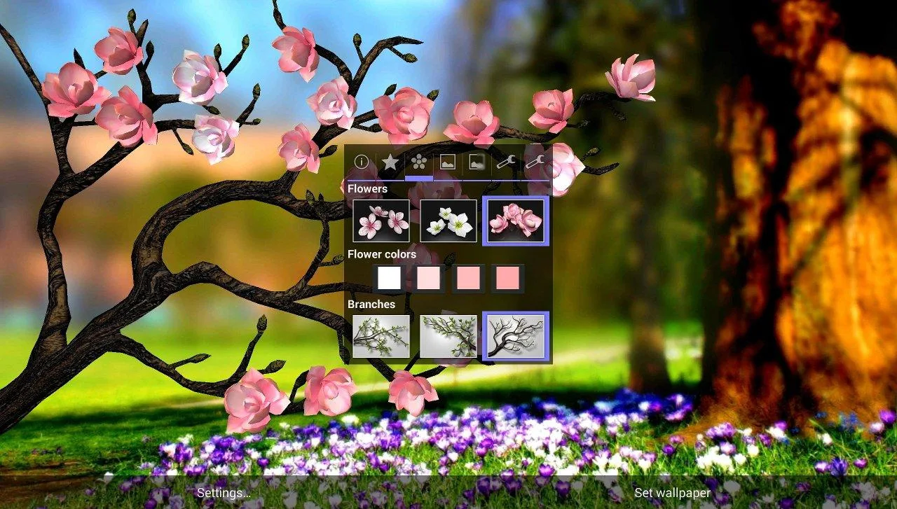  #Android   Spring Flowers 3D Parallax, il Live Wallpaper dedicato alla Primavera