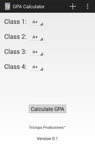 【免費工具App】GPA Calculator-APP點子