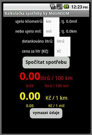 Fuel Consumption Calculator