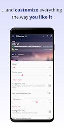 Your Calendar Widget 4