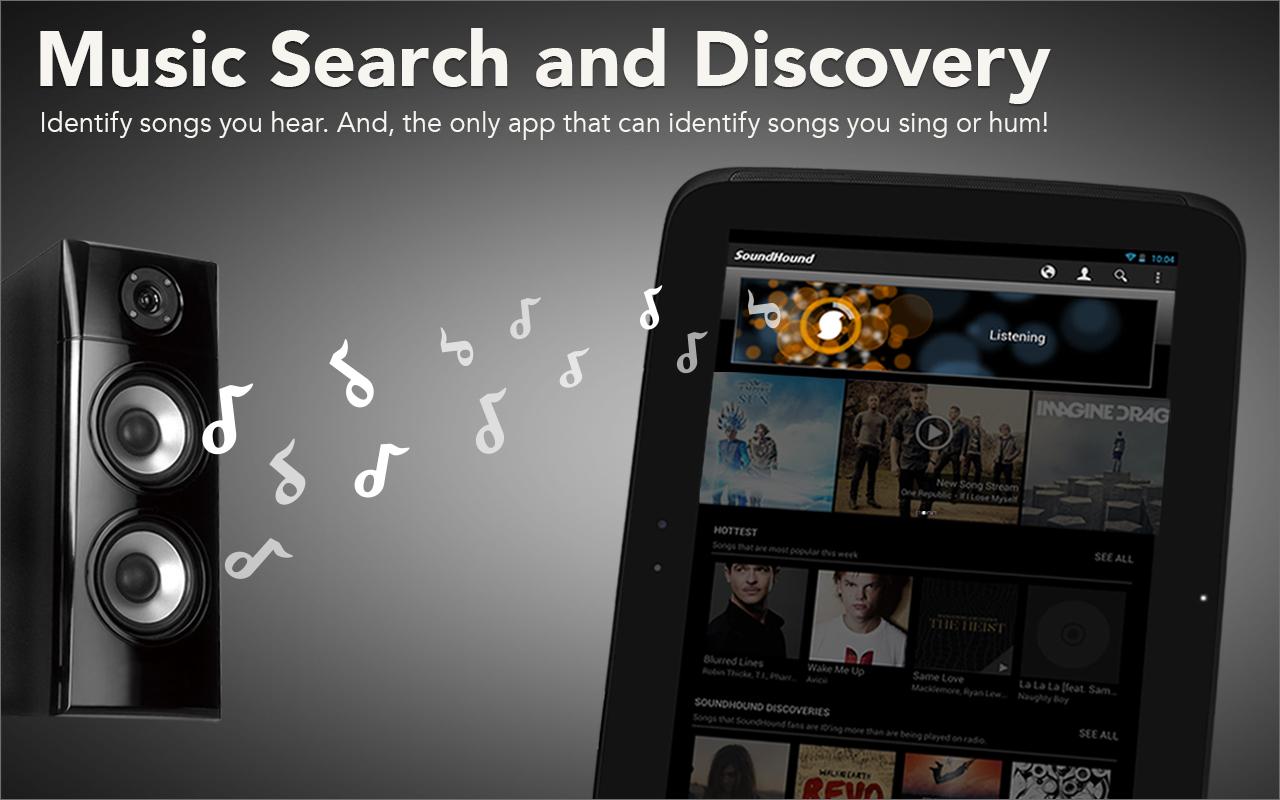 Identities discovered. Search Music.
