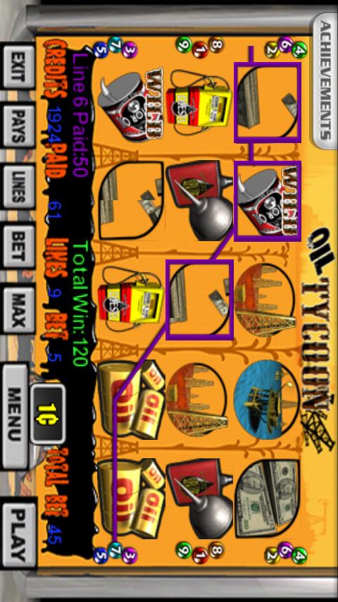 Android application Oil Tycoon Slot Machine screenshort