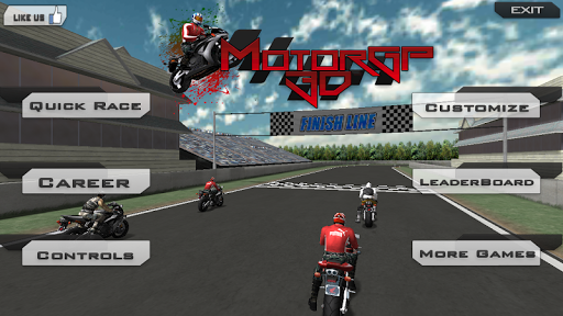 【免費賽車遊戲App】Motor Gp Super Bike Race-APP點子