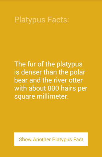 【免費娛樂App】Platypus Facts-APP點子