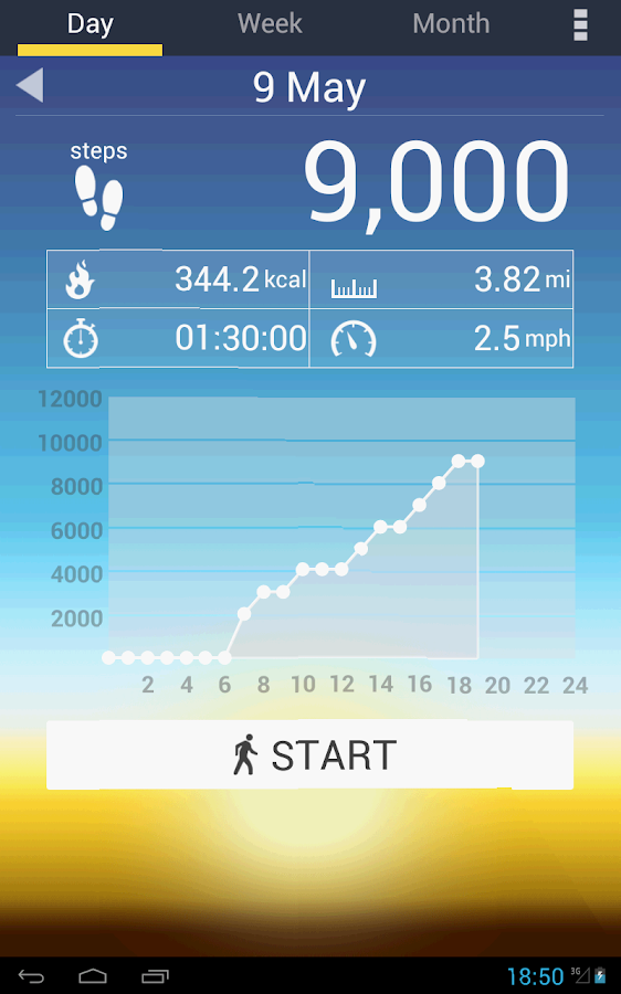    Pedometer- screenshot  