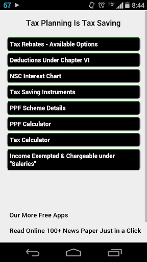 Tax Planning