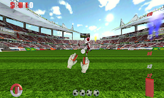 ゴールキーパーサッカーゲームの3Dのおすすめ画像2