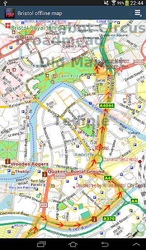 【免費旅遊App】Bristol, England offline map-APP點子