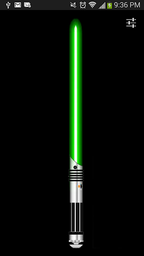 Green Lightsaber Flashlight