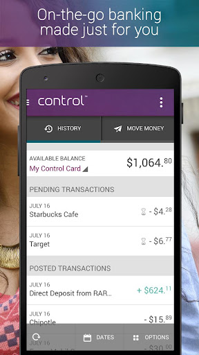 My Control Card Mobile Banking