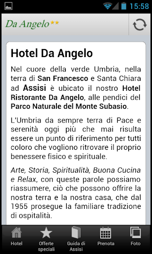 【免費旅遊App】Hotel Ristorante Da Angelo-APP點子