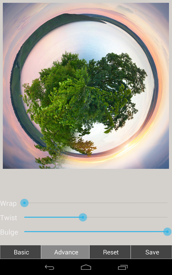 Tiny Planet FX Pro - screenshot