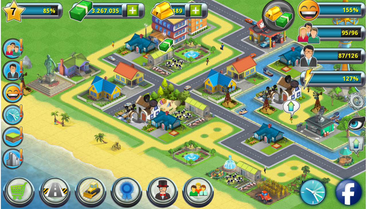 City Island Airport 2. Island Airport City game.