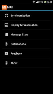 MIUI - screenshot thumbnail