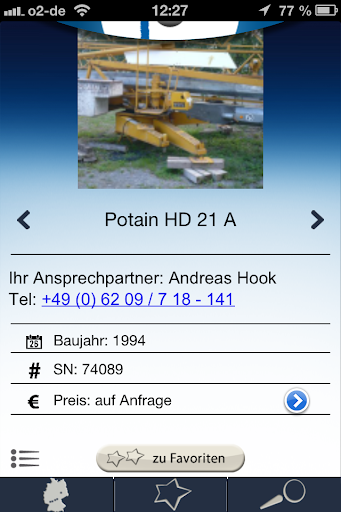 【免費商業App】Odenwälder Baumaschinen-APP點子