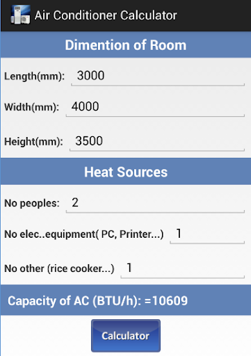 【免費教育App】Air Conditioner Calculator-APP點子