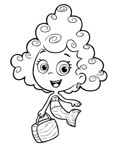 Sea Coloring Bubble Guppies