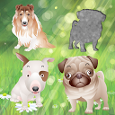 Puppy Puzzles for Toddlers mobile app icon