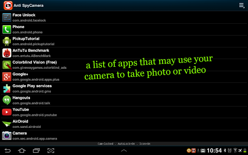 【免費工具App】FREE Anti Spy Camera Lock-APP點子