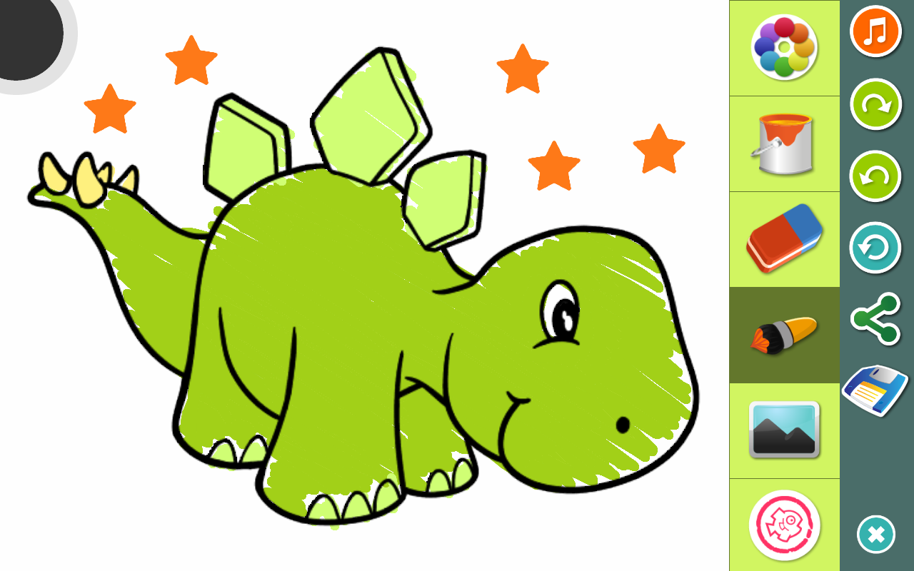 Disegni da colorare Dinosauri screenshot