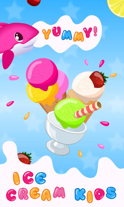 Ice Cream Kids (Ads Free) Screen 1