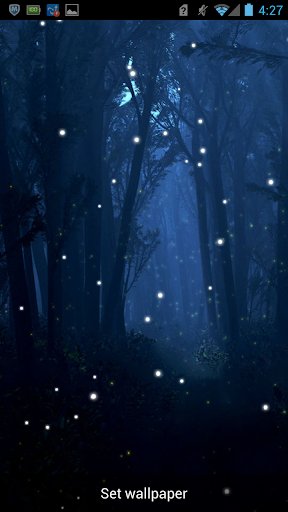 Fireflies Live Wallpaper