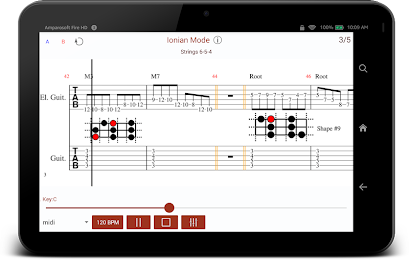 iGuitar - Major Scale Modes 6