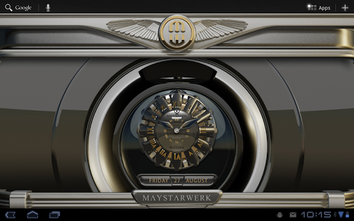 【免費個人化App】Clock Widget Teutonic-APP點子