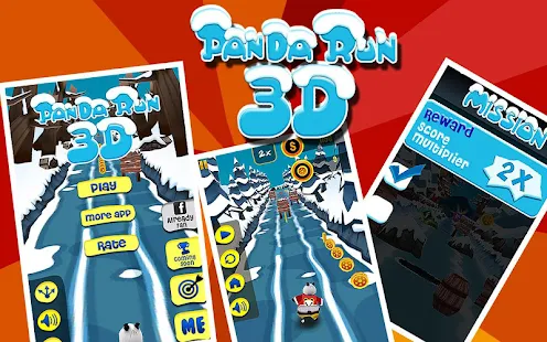 Panda Run 3D - screenshot thumbnail
