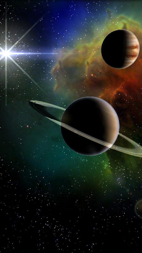 Celestial Bodies LiveWallpaper Screen 3