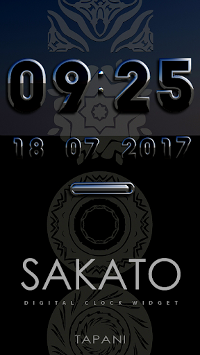 Sakato DIGITAL ALARM WIDGET