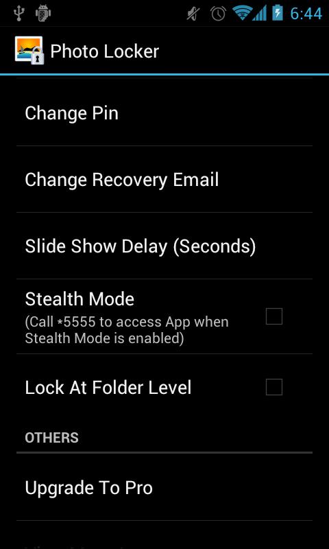 Photo Locker - Hide pictures - screenshot