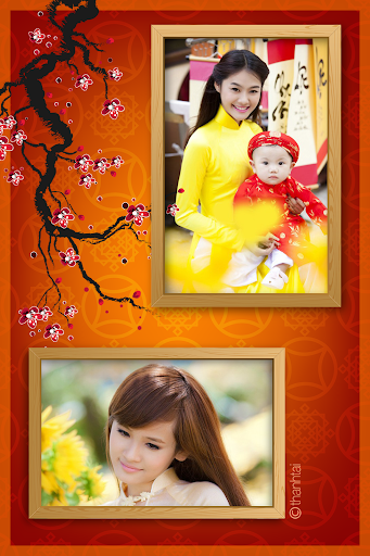 Lunar New Year Frames Collage