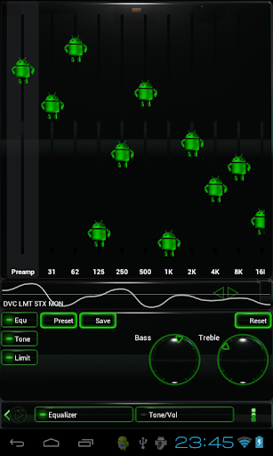 【免費生活App】poweramp skin android green-APP點子