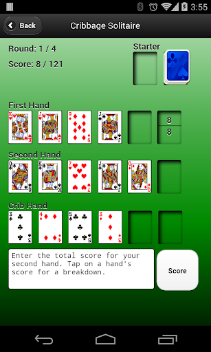 Cribbage Solitaire