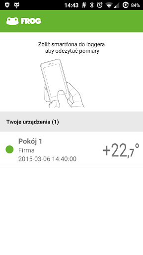 miniFROG Temperature Logger