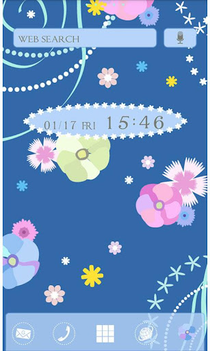 Flower Theme Periwinkle Orchid 1.0 Windows u7528 1