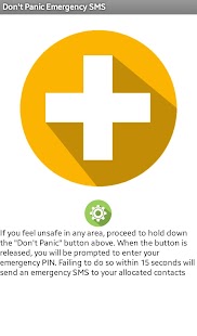 Free Download Don't Panic Emergency SMS APK