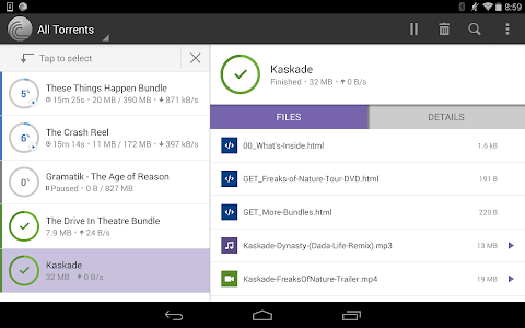 Screenshot BitTorrent® Pro - Torrent App v2.71