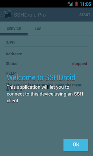 SSHDroid Screenshot