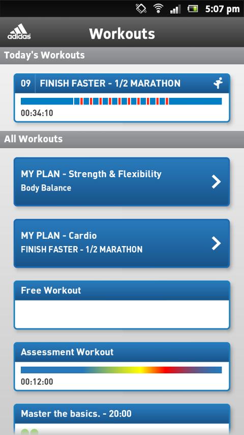 adidas miCoach Android