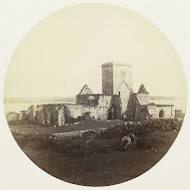 Gezicht op de abdij van Iona