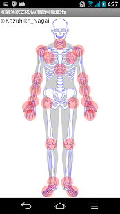 和鍼灸院式ROM 関節可動域 仮