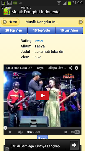 【免費媒體與影片App】Musik Dangdut Indonesia-APP點子